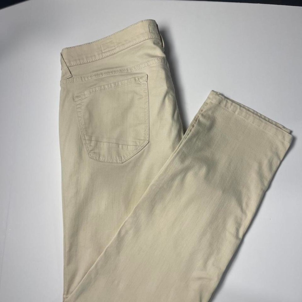 Brax men's trousers 40/34 Creme chuck modern Hi flex lightweight - Picture 3 of 8